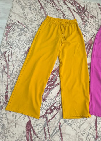 Rahat Kesim Renkli Kadın Kumaş Pantolon 2li 200 - Görsel 3