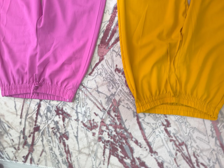 Rahat Kesim Renkli Kadın Kumaş Pantolon 2li 200 - Görsel 2