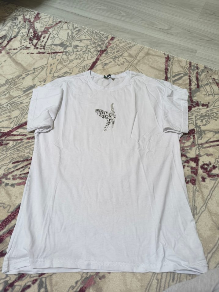 Rahat Kesim, Kısa Kollu, Desenli Kız Tişörtü 6lı 250 - Görsel 2