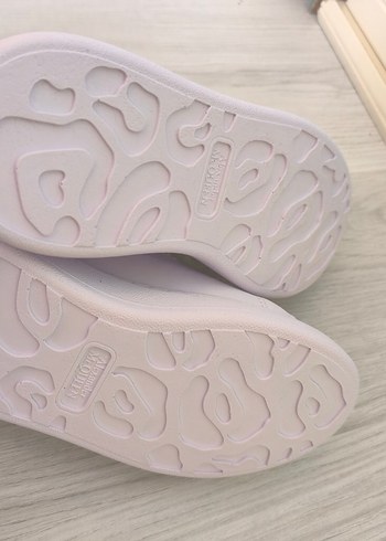 Beyaz Platform Topuklu Kadın Spor Ayakkabı - Görsel 7