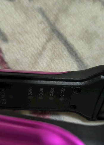 Parlak Pembe Saç Düzleştirici - Görsel 5