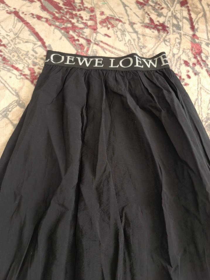 Siyah Drapeli  Keten Etek - Görsel 2