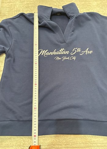 Mavi Kadın Polo Yaka Sweatshirt - Görsel 6