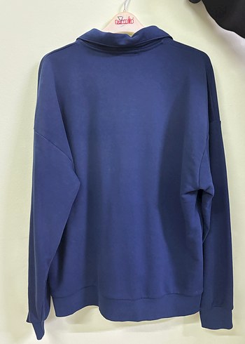 Mavi Kadın Polo Yaka Sweatshirt - Görsel 3