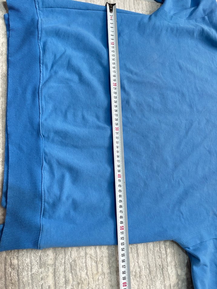 Mavi Rahat Kesim Kadın Sweatshirt - Görsel 5