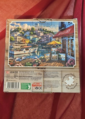 Route Art Harbour Puzzle 1000 Parça - Görsel 2