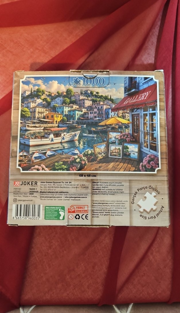 Route Art Harbour Puzzle 1000 Parça - Görsel 2