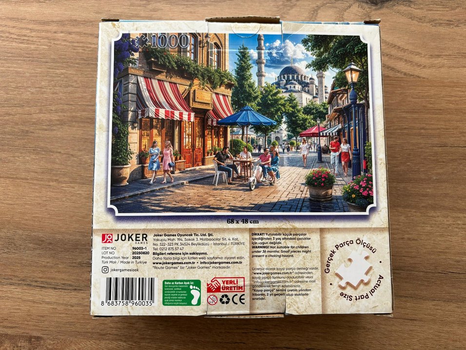 Route 1000 Parça Puzzle - Sultanahmet'te Bir Gün - Görsel 3