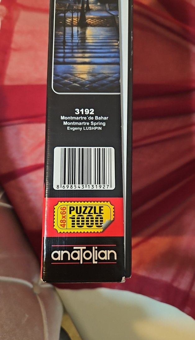 Anatolian Puzzle 1000 Parça - Montemartre'de Bahar - Görsel 3