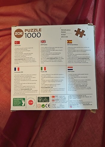 Zoe Landscape 1000 Parça Puzzle - Görsel 2