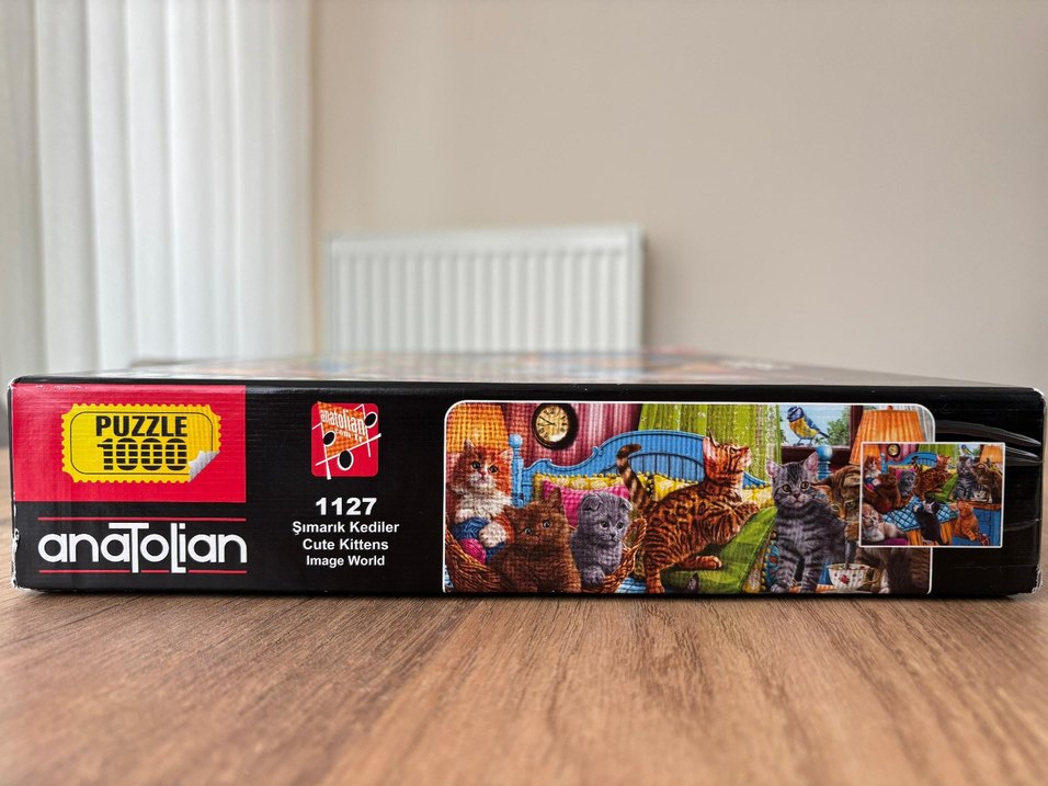 Anatolian Kedi Temalı 1000 Parça Puzzle - Görsel 4