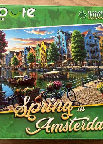 Route 1000 Parça Puzzle - Amsterdam'da Bahar - Görsel 2