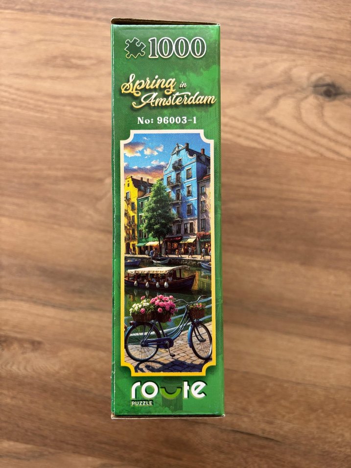 Route 1000 Parça Puzzle - Amsterdam'da Bahar - Görsel 4