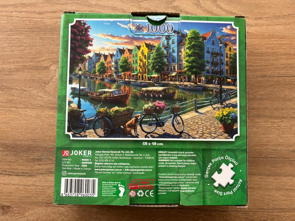 Route 1000 Parça Puzzle - Amsterdam'da Bahar - Görsel 3