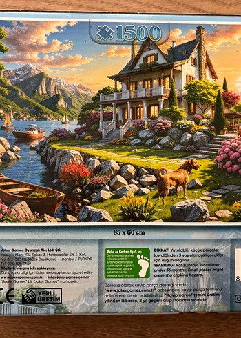 Route 1500 Parça Puzzle - Sunset Pond - Görsel 3