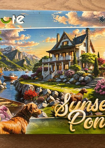 Route 1500 Parça Puzzle - Sunset Pond - Görsel 2