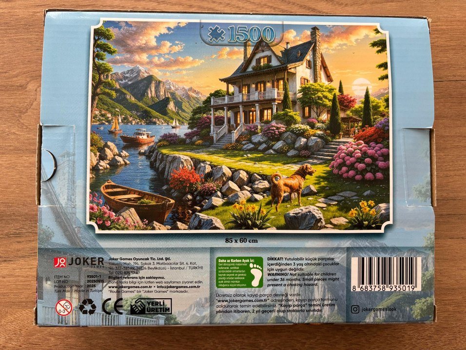 Route 1500 Parça Puzzle - Sunset Pond - Görsel 3