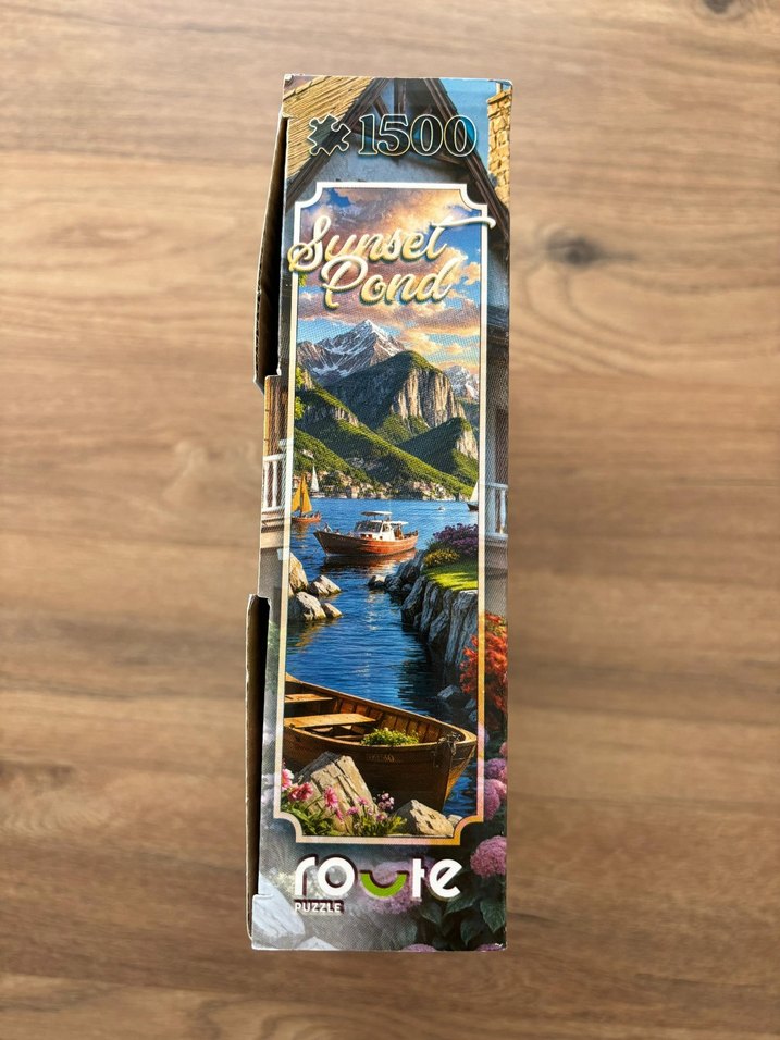 Route 1500 Parça Puzzle - Sunset Pond - Görsel 4