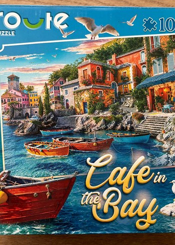 Route 1000 Parça Puzzle - Cafe in the Bay - Görsel 2