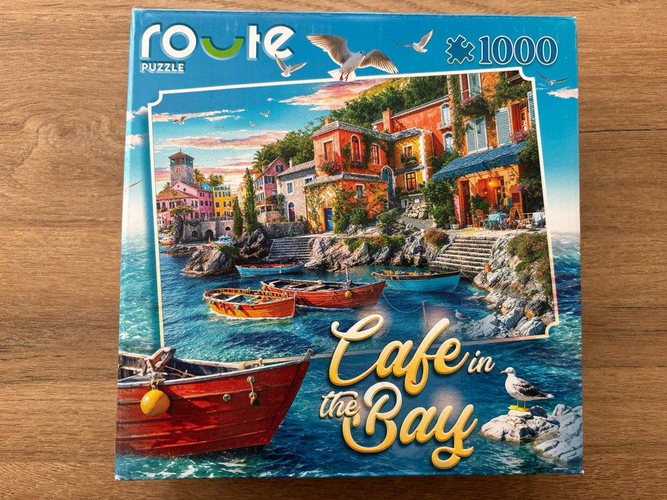 Route 1000 Parça Puzzle - Cafe in the Bay - Görsel 2