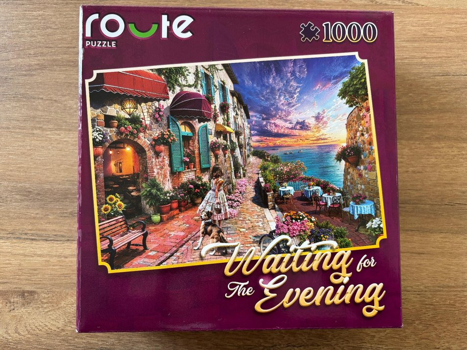 Route 1000 Parça Akşam Manzarası Puzzle - Görsel 2