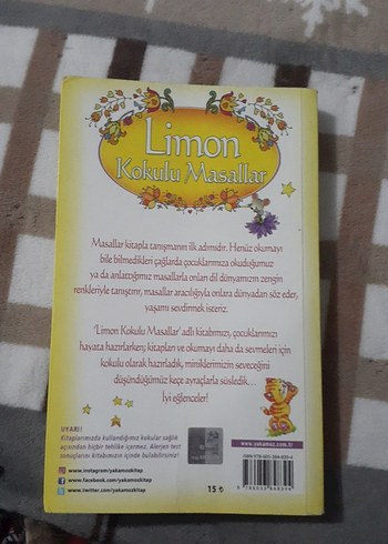 Limon Kokulu Masallar Çocuk Kitabı - Görsel 2