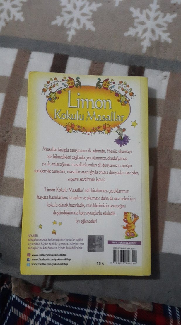 Limon Kokulu Masallar Çocuk Kitabı - Görsel 2