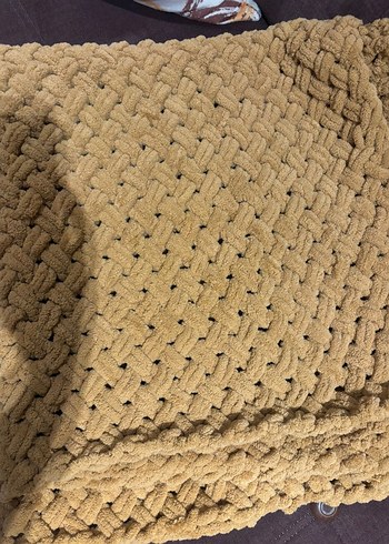 puffy battaniye 100x105 ölçüsünde. - Görsel 3