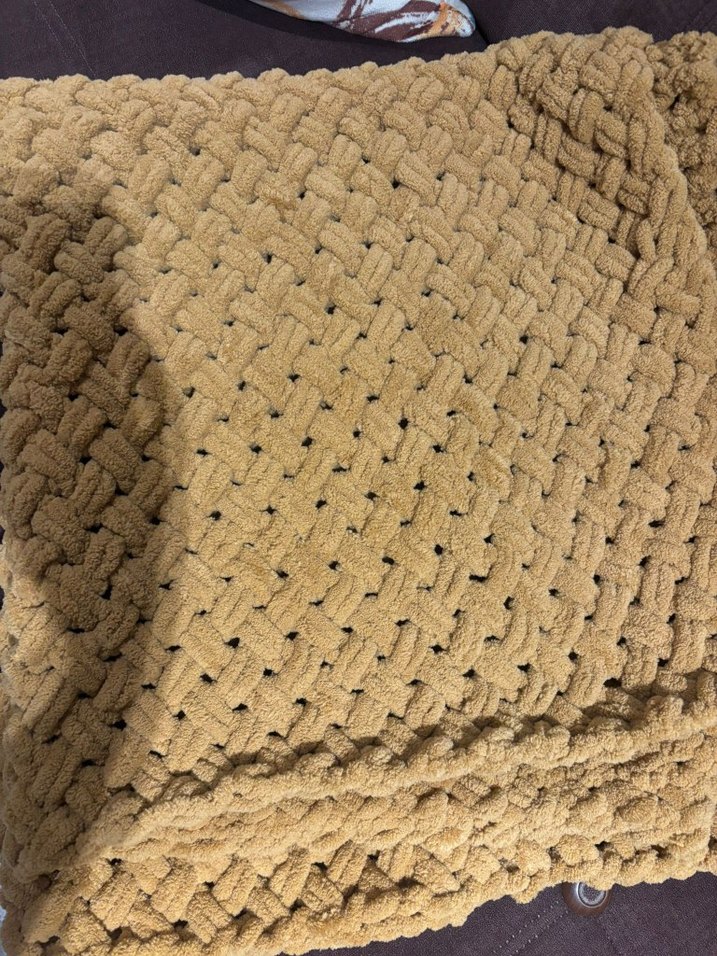 puffy battaniye 100x105 ölçüsünde. - Görsel 3