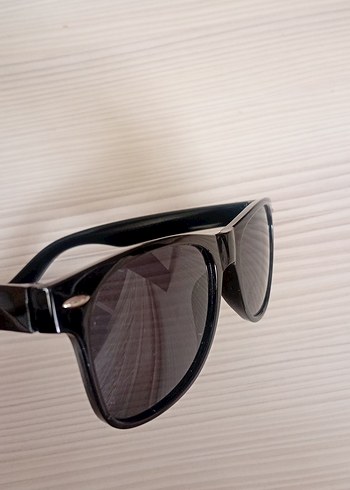 Siyah Klasik Biker Kadın Güneş Gözlüğü - Görsel 4