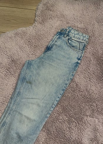 Kadın Normal Kesim Midi Boy Denim Jean - Görsel 3