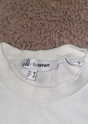 Kız Çocuk Beyaz Baskılı Kısa Kollu Tişört - Görsel 2