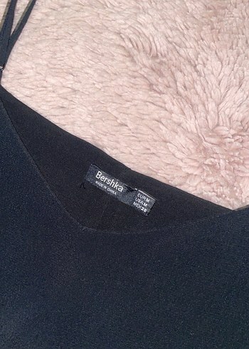 Siyah Kısa Kollu Midi Triko Elbise - Görsel 2