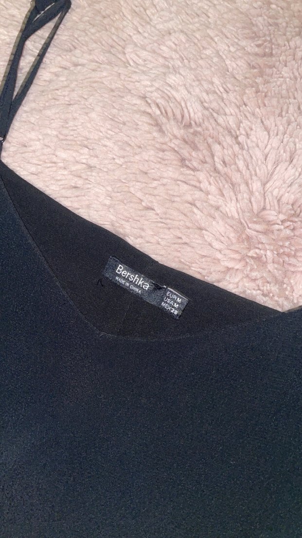 Siyah Kısa Kollu Midi Triko Elbise - Görsel 2