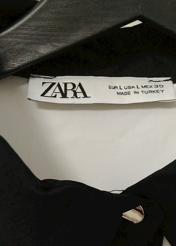 Gri Detaylı Beyaz Kadın Gömlek - Görsel 4