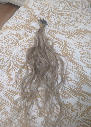 Bej Püsküllü Bohem Saç Aksesuarı - Görsel 3