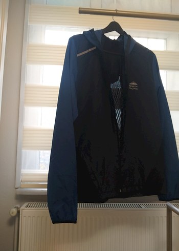 Erkek Mavi Fermuarlı Yazlık Mont - Görsel 4