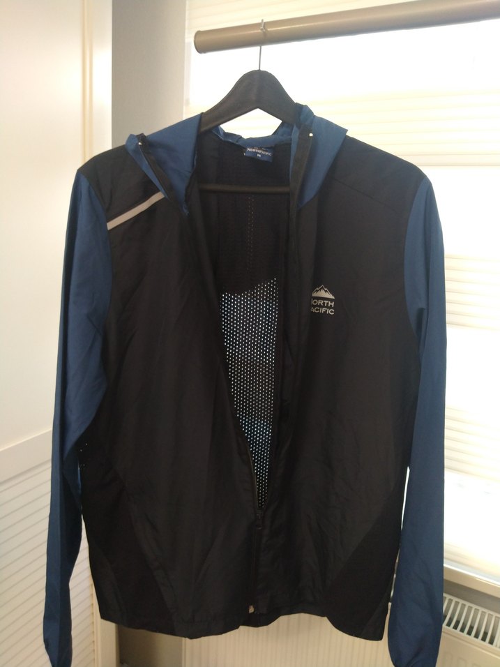 Erkek Mavi Fermuarlı Yazlık Mont - Görsel 2