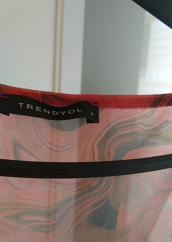 Kırmızı Drapeli Uzun Kollu Bluz - Görsel 4