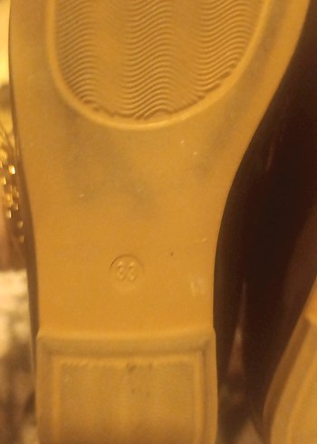 Kız Çocuk Siyah Rugan Kemerli Babet - Görsel 3