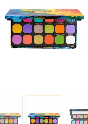 Revolution Çok Renkli Parlak Far Paleti - Görsel 4