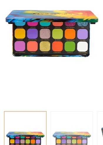 Revolution Çok Renkli Parlak Far Paleti - Görsel 5