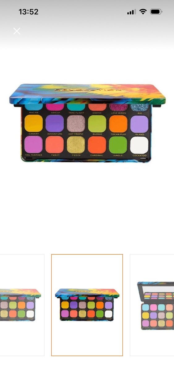 Revolution Çok Renkli Parlak Far Paleti - Görsel 4