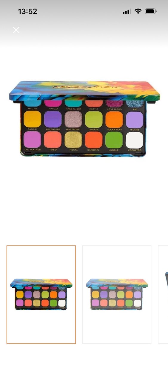 Revolution Çok Renkli Parlak Far Paleti - Görsel 5