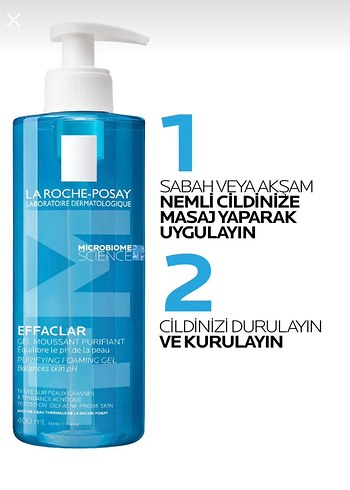 La Roche-Posay Effaclar Temizleyici Jel 400ml - Görsel 6