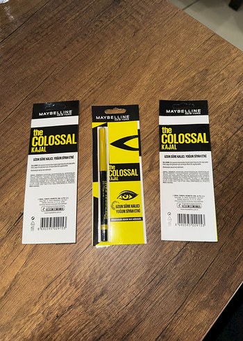 Maybelline The Colossal Kajal Siyah Göz Kalemi - Görsel 4