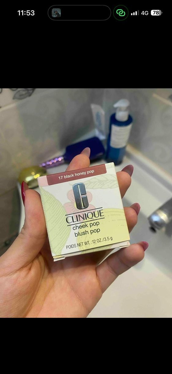 Clinique Cheek Pop Allık Black Honey Pop Sıfır üründür. - Görsel 2