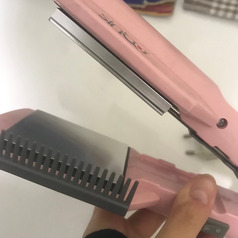 Pembe Saç Düzleştirici ve Dalga Damgası - Görsel 2