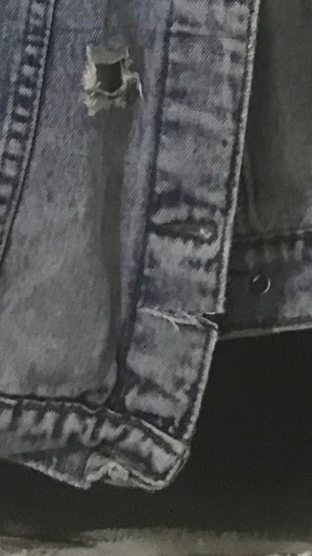 Gri Düğmeli Mavi Kot Denim Ceket(Açıklamaya Bakın) - Görsel 4