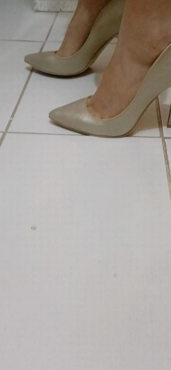 Modern Klasik Gri Stiletto Kadın Ayakkabı - Görsel 2